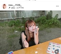 希空のインスタグラム（@noa._.1126_）より＝25年7月2日投稿