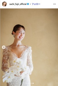 藤井サチのインスタグラム@sachi_fujii_officialより