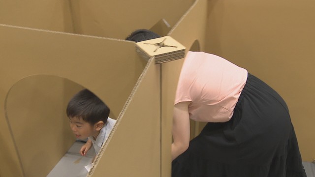 子育てママが集まるイベント　親子で迷路に挑戦　香川