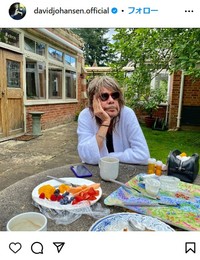 デヴィッド・ヨハンセンさんのインスタグラム＠davidjohansen.officialより