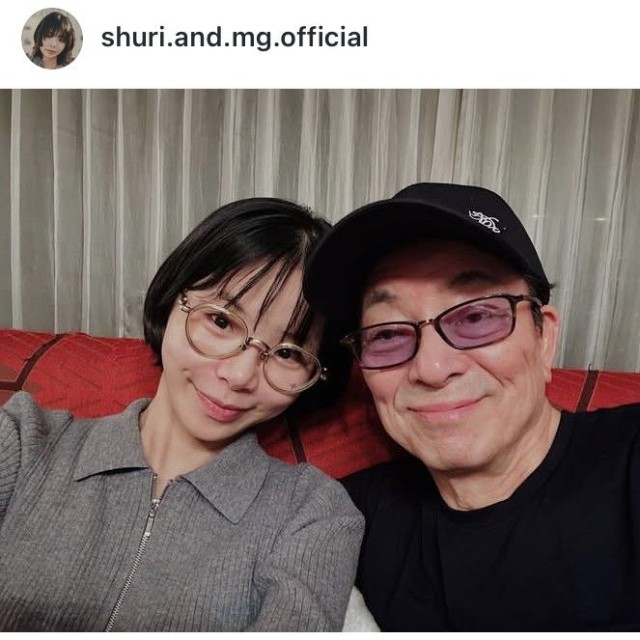 趣里インスタグラム＠shuri.and.mg.officialより