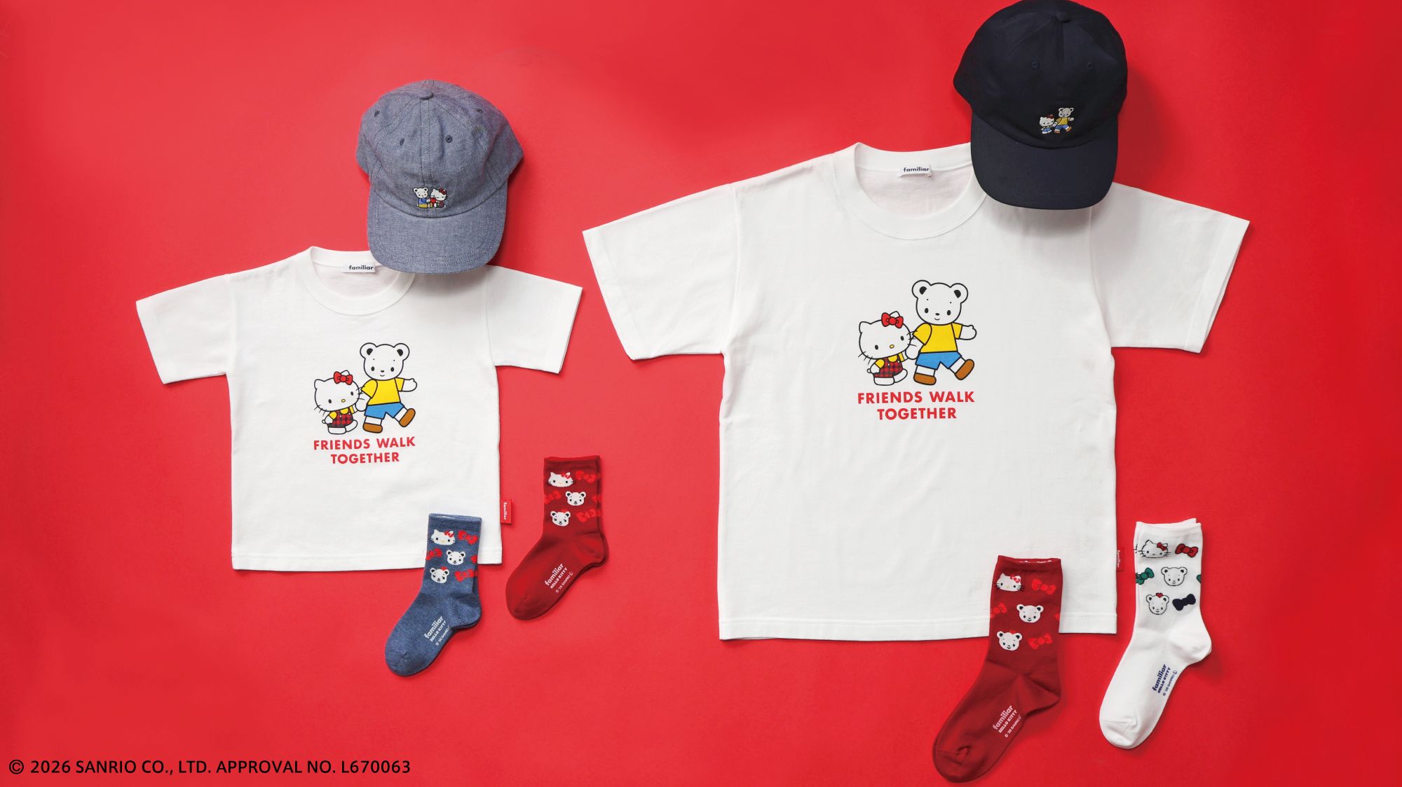 4/15POP-UP開催】ハローキティ×ファミリア初コラボ！ 完売必至の全21型