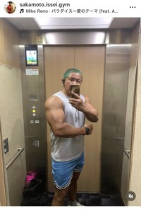 坂本一生インスタグラム＠sakamoto.issei.gymより