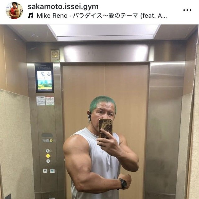 坂本一生インスタグラム＠sakamoto.issei.gymより