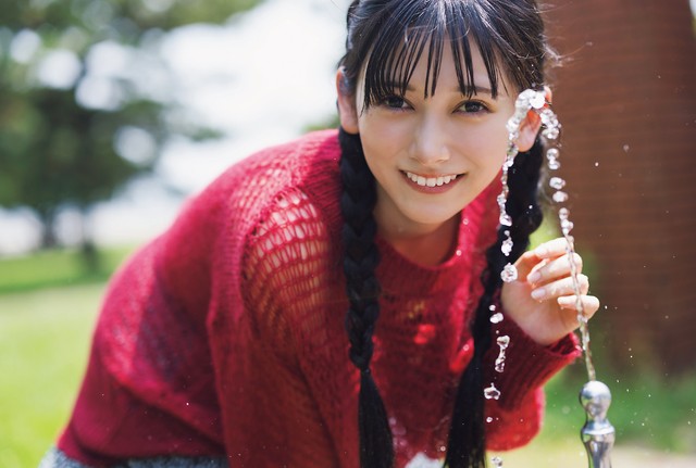 『グラビアチャンピオン』VOL.10に登場した乃木坂46池田瑛紗