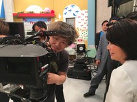 オール香川ロケの映画「BD」ＫＳＢのスタジオで撮影　中村・田嶌キャスターも出演