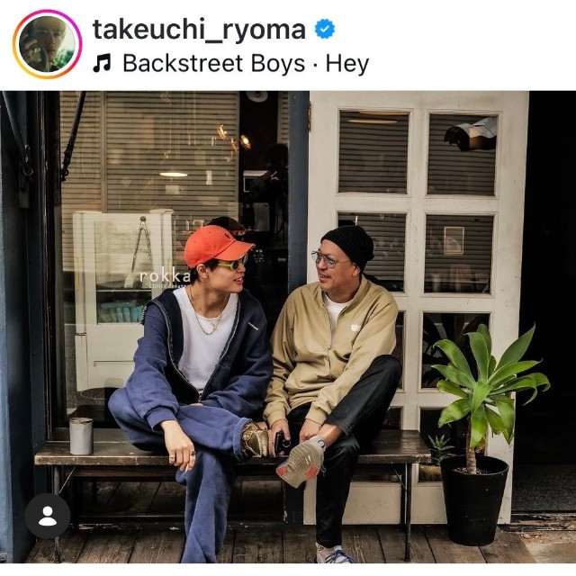 竹内涼真（@takeuchi_ryoma）さんのインスタグラムより