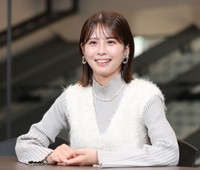大仁田美咲アナウンサー（撮影・中田匡峻）