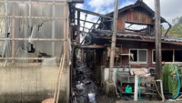火事があった住宅（東かがわ市小砂）