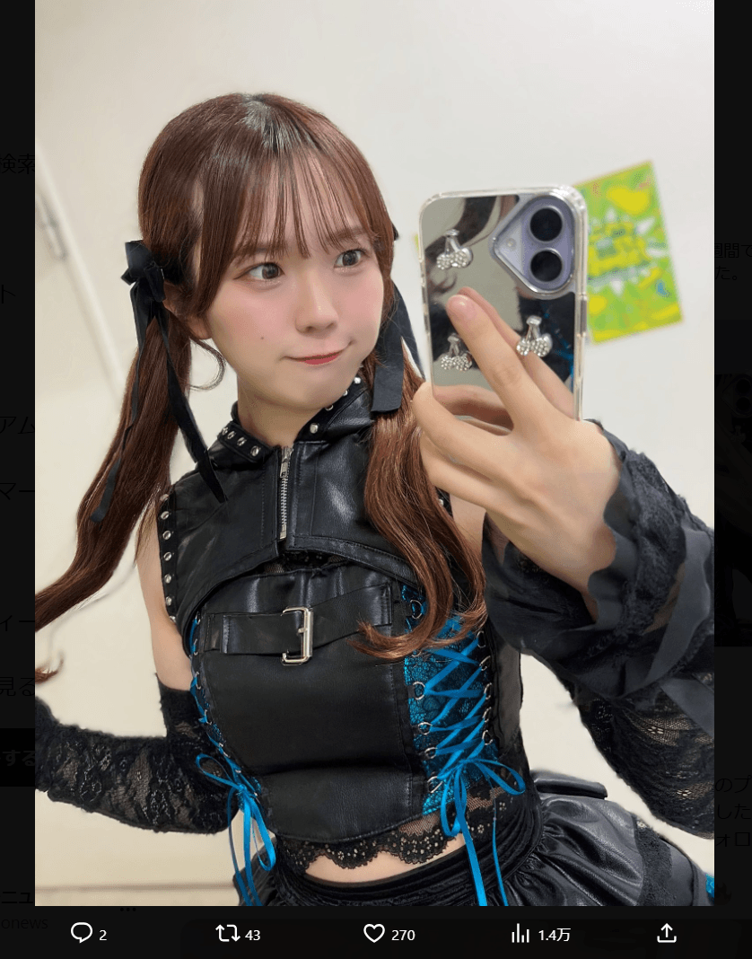 瀬戸咲来のX（@sarachidesu）より