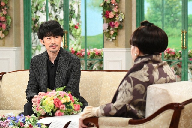 10月30日放送の「徹子の部屋」に出演した竹野内豊さん＝テレビ朝日提供