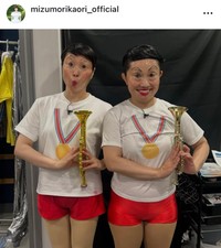 水森かおりインスタグラム（＠mizumorikaori_official）より