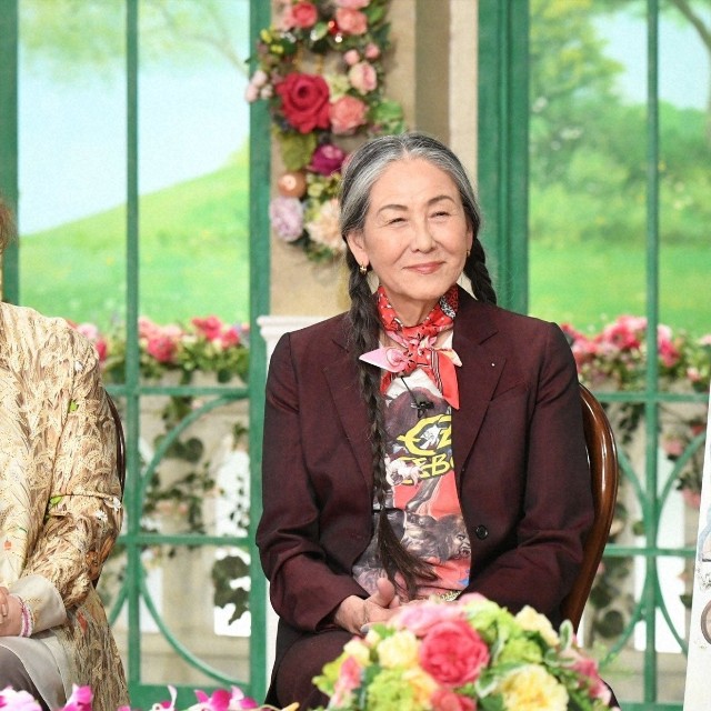 「徹子の部屋」　（右から） 浅野順子、キャシー中島＝テレビ朝日提供