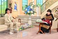 「徹子の部屋」   黒柳徹子(右)、福山雅治＝テレビ朝日提供