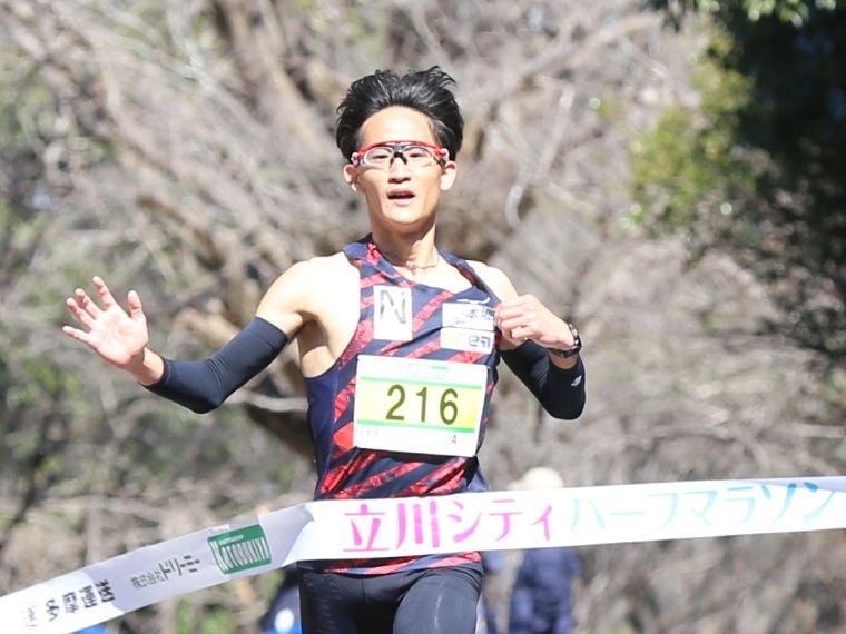 箱根駅伝 マラソンハーフタイツ RUN STYLE HALF ランニング 3ポケット