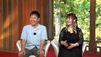 バツ1夫とバツ2・シングルマザーの妻©ABCテレビ