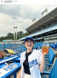 上田まりえさんの公式インスタグラムから