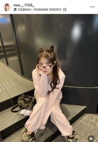 希空のインスタグラム（@noa._.1126_）より＝25年10月13日投稿