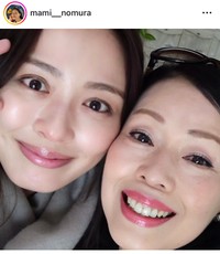 野村真美インスタグラム＠mami__nomuraより
