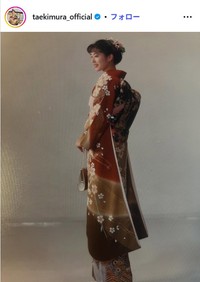 木村多江のインスタグラム@taekimura_officialより（2025年1月13日）