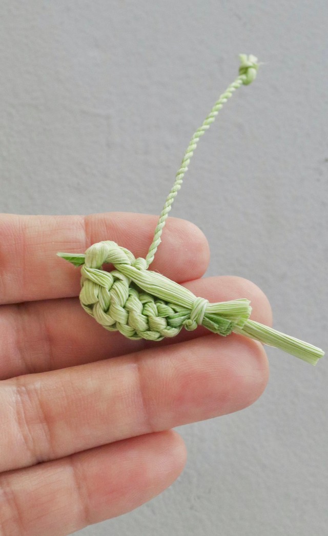 可愛らしい鳥のモチーフ／inoriさん（@kusabanaasobi）提供