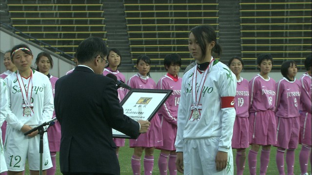 高校女子サッカー　作陽健闘も・・・頂点届かず　岡山