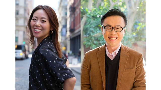 「ビリギャル」本人の小林さやかさん（左）と著者 坪田信貴さん（右）