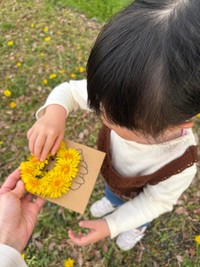 夢中になり楽しんでいる様子（いおさん提供） 