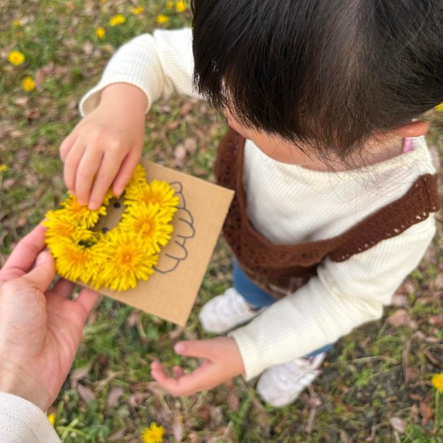 夢中になり楽しんでいる様子（いおさん提供） 