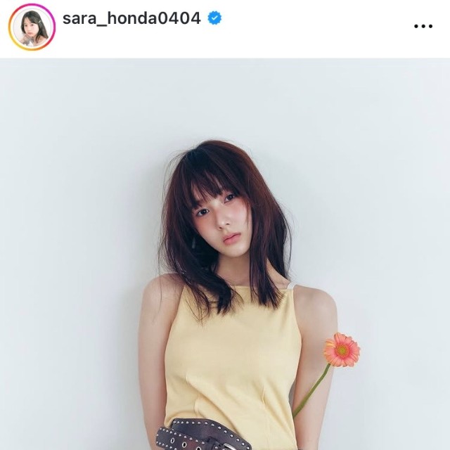 本田紗来インスタグラム(@sara_honda0404)より