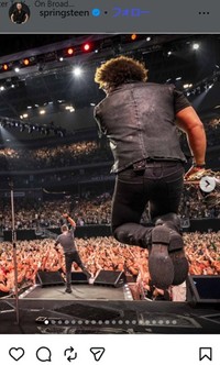 ブルース・スプリングスティーンのインスタグラム＠springsteenより