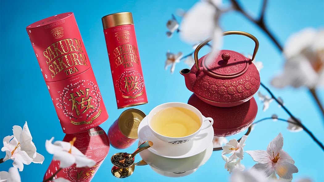TWG Teaが春限定コレクション発表！<br>桜着想の緑茶とマカロンが登場、<br>日本限定ティーセレクションも展開。