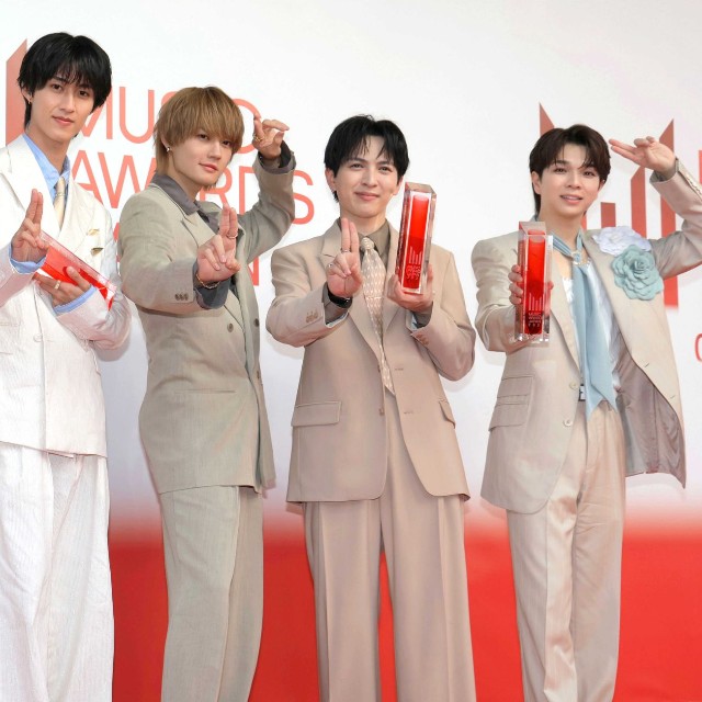 M!LK(左から）山中柔太朗、曽野舜太、佐野勇斗、吉田仁人、塩﨑太智(6月13日)