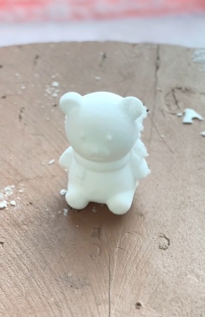 クマさんの型もあります（筒井さん提供、Xよりキャプチャ撮影）