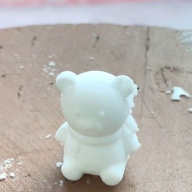 クマさんの型もあります（筒井さん提供、Xよりキャプチャ撮影）