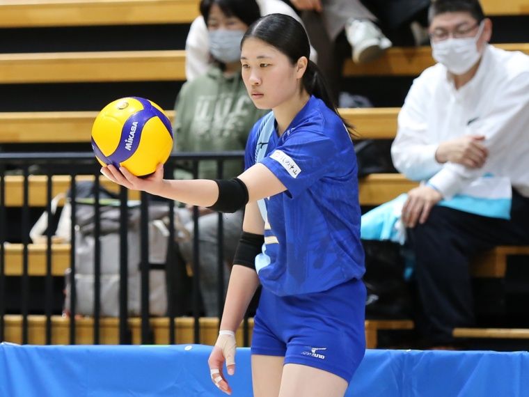 バレー - 鹿屋体育大学・山下遥華 チームの意識を変えた主将、不安を