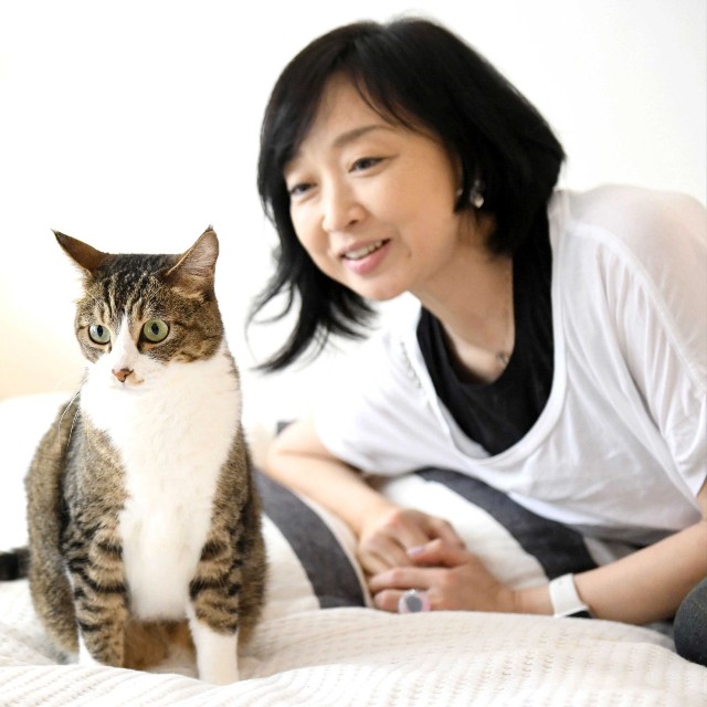 一般社団法人「ねこと今日」の代表理事を務める愛猫家の女優・川上麻衣子