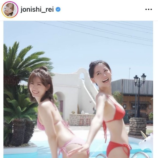 上西怜のインスタグラム＠jonishi_reiより