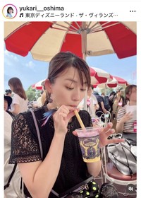 大島由香里アナウンサーのインスタグラム＠yukari__oshimaより