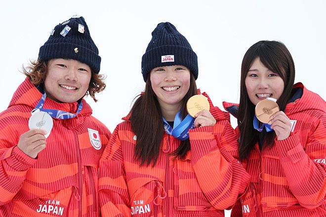 OLYMPICS/ Snowboarders, young stars power Japan to record 24 medals