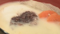 香川のお正月の定番「あん餅雑煮」を1年中楽しめる　老舗和菓子店の喫茶スペース　高松市