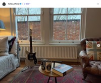 布袋寅泰さんのロンドンの自宅（本人の公式インスタグラムから）