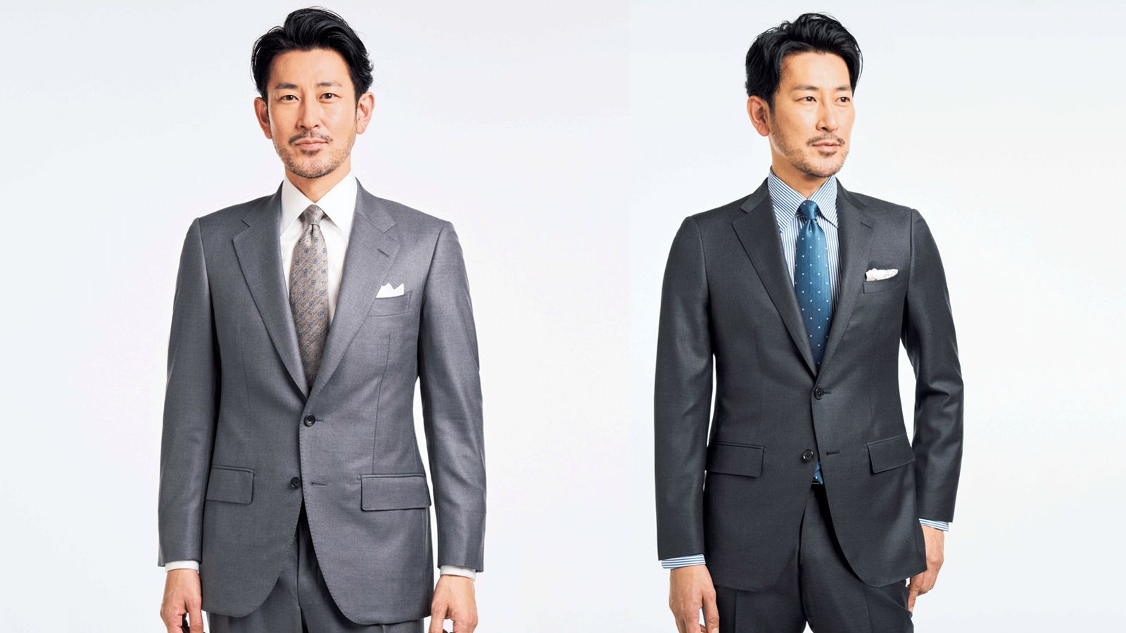 森岡 弘が提案する、ネクストステージの装い。<br>New Protocol Style VOL.02<br>【グレースーツを嗜（たしな）む。】