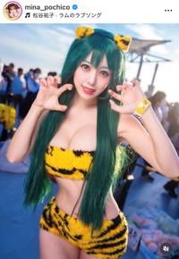 音羽美奈インスタグラム(@mina_pochico)より