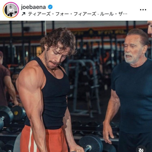 ジョセフ・バエナのインスタグラム＠joebaenaより