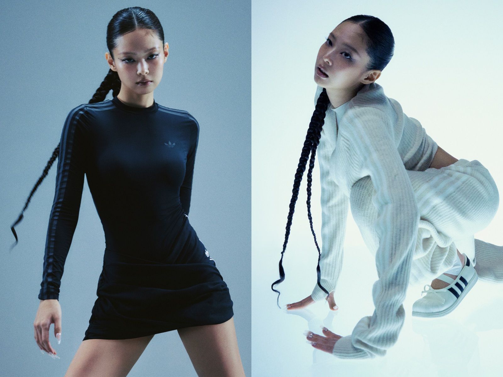 明日発売】BLACKPINKジェニー×アディダス初コラボ！ 着用写真＆原宿