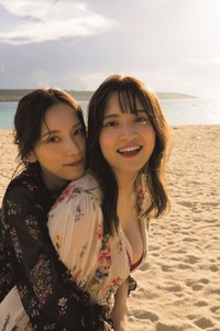 都丸紗也華＆都丸亜華梨写真集『とまるtoとまる』©扶桑社