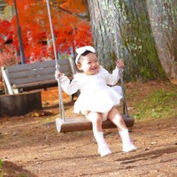 ブランコ楽しい～！（提供：＠11.moon.yさん）
