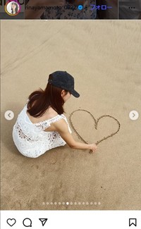 山本里菜アナウンサーのインスタグラム＠rinayamamoto_0622より