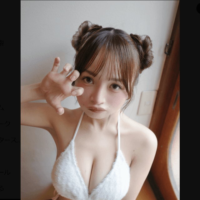 「FLASH」（26年3月31日発売号）に登場した大嶋みくのオフショット　本人のX（@oshima__miku）より